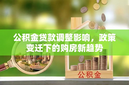 龙沙公积金贷款调整影响，政策变迁下的购房新趋势