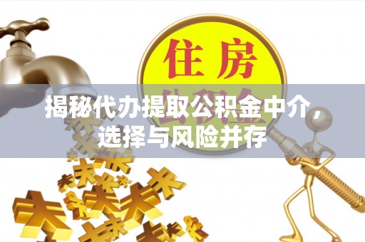龙沙揭秘代办提取公积金中介，选择与风险并存
