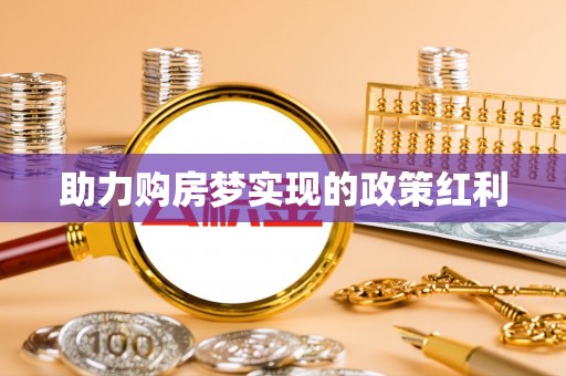 龙沙助力购房梦实现的政策红利