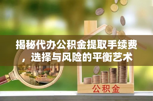 龙沙揭秘代办公积金提取手续费，选择与风险的平衡艺术