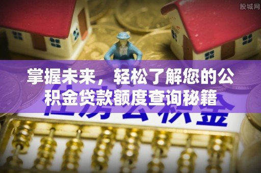 龙沙掌握未来，轻松了解您的公积金贷款额度查询秘籍