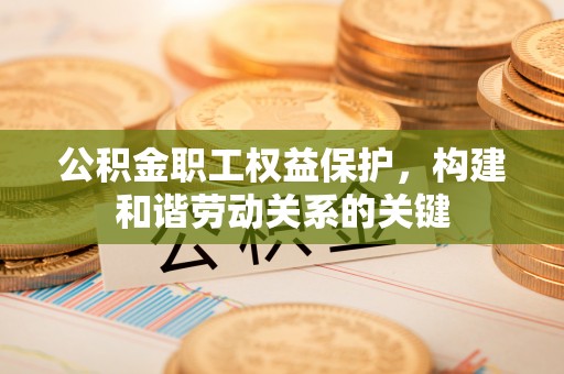 龙沙公积金职工权益保护，构建和谐劳动关系的关键