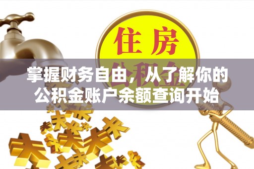 龙沙掌握财务自由，从了解你的公积金账户余额查询开始