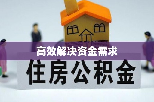 龙沙高效解决资金需求