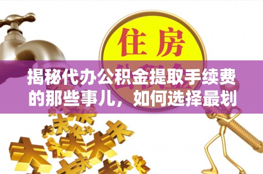 龙沙揭秘代办公积金提取手续费的那些事儿，如何选择最划算的服务？
