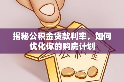 龙沙揭秘公积金贷款利率，如何优化你的购房计划