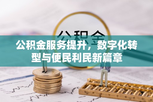 龙沙公积金服务提升，数字化转型与便民利民新篇章
