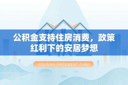 龙沙公积金支持住房消费，政策红利下的安居梦想