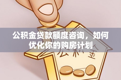 龙沙公积金贷款额度咨询，如何优化你的购房计划
