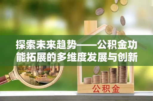 龙沙探索未来趋势——公积金功能拓展的多维度发展与创新
