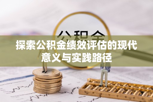 龙沙探索公积金绩效评估的现代意义与实践路径