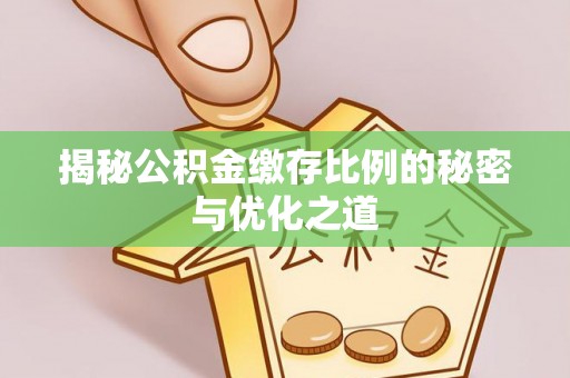 龙沙揭秘公积金缴存比例的秘密与优化之道