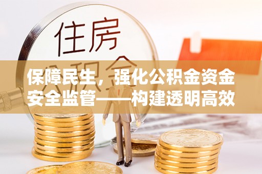 龙沙保障民生，强化公积金资金安全监管——构建透明高效的管理体系