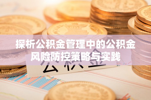 龙沙探析公积金管理中的公积金风险防控策略与实践