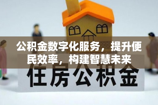 龙沙公积金数字化服务，提升便民效率，构建智慧未来
