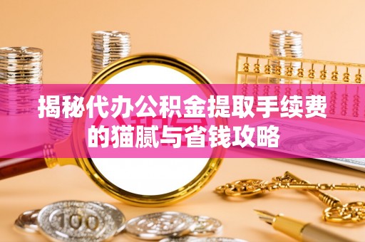 龙沙揭秘代办公积金提取手续费的猫腻与省钱攻略