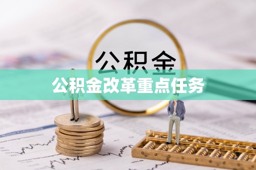 龙沙公积金改革重点任务
