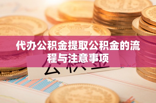 龙沙代办公积金提取公积金的流程与注意事项