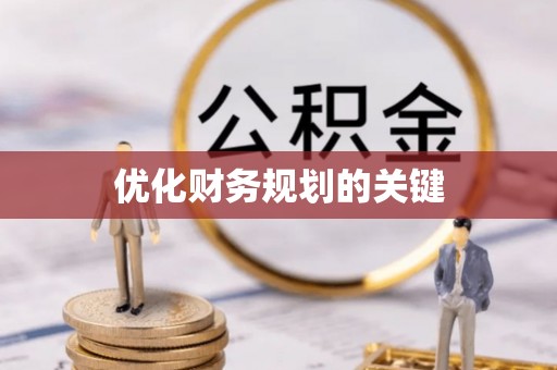 龙沙优化财务规划的关键