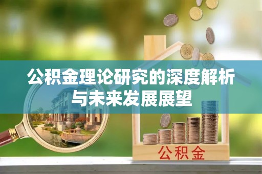 龙沙公积金理论研究的深度解析与未来发展展望