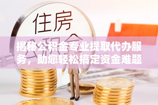 龙沙揭秘公积金专业提取代办服务，助您轻松搞定资金难题