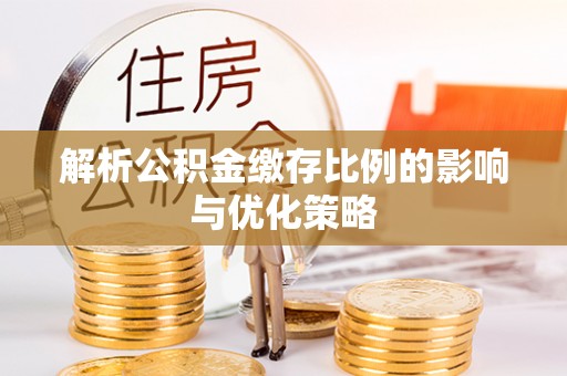 龙沙解析公积金缴存比例的影响与优化策略