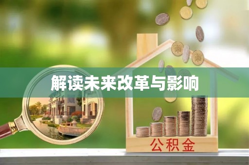 龙沙解读未来改革与影响